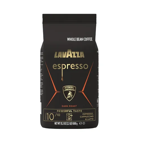 Vista 12 de Lavazza Granos de café tostados, aroma Crema E, 2.20 libras (paquete de 6)