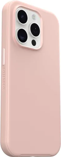 Vista 4 de OtterBox Funda de la serie Symmetry para iPhone 15 Pro (solamente) - Zapatillas de Ballet (Rosa), Se Acopla a MagSafe, Ultra-Elegante, Bordes
