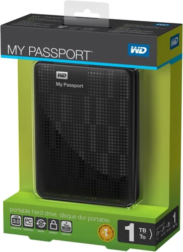Vista 6 de Western Digital My Passport disco duro portátil, Negro
