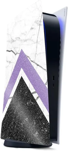 Vista 73 de MightySkins - Skin para juegos con purpurina brillante para PS5 y Playstation 5, ágata amatista, acabado duradero con purpurina de alto brillo