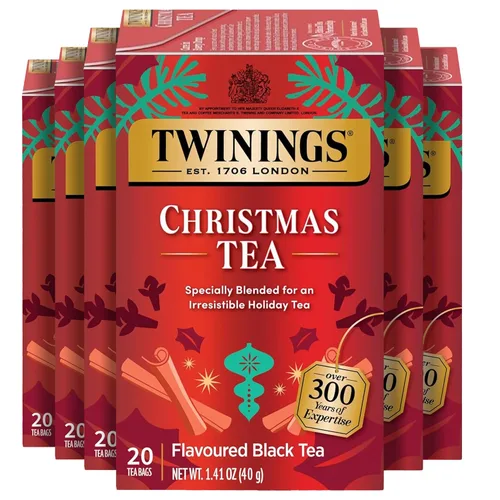 Vista 119 de Twinings Bolsas de té negro Blackcurrant Breeze envueltas individualmente, 20 unidades (paquete de 1), dulce, sabor picante, con cafeína, disfruta