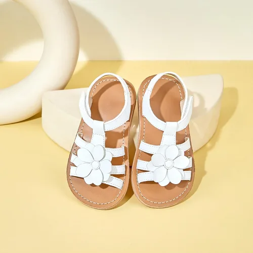 Vista 9 de GINFIVE Sandalias para niñas pequeñas, zapatos de verano para niñas pequeñas