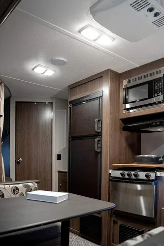 Vista 7 de Lumitronics Luces LED para interior de caravana, luz cálida suave y acogedora, lámpara de techo de cámper de 12 voltios para interior de caravana