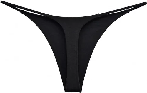 Vista 2 de Tanga sin costuras para mujer, ropa interior de tentación de cintura alta