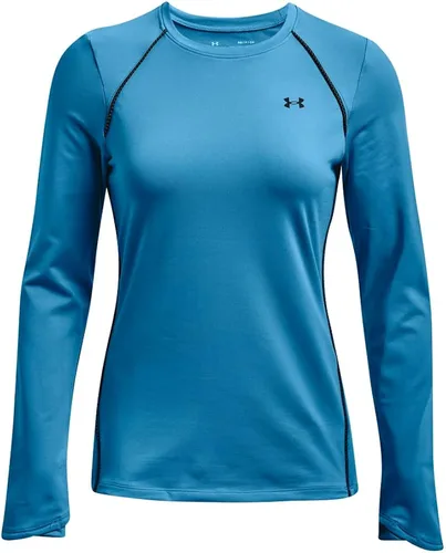 Vista 3 de Under Armour Camiseta acogedora de manga larga con cuello redondo para mujer