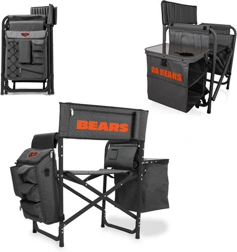 Vista 48 de PICNIC TIME NFL NFL Fusion - Silla de campamento unisex para adultos, con mesa auxiliar y enfriador suave, silla de playa para adultos, silla