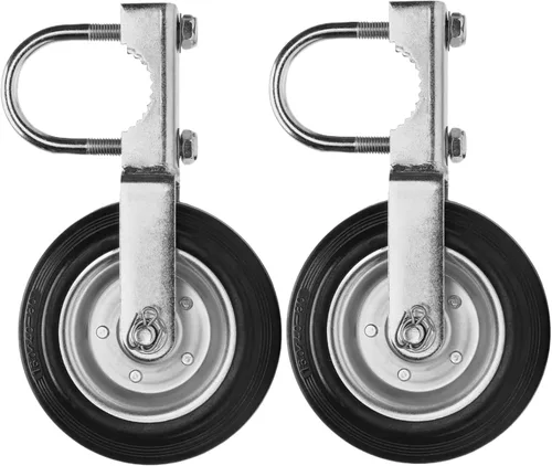 Vista 8 de Puerta giratoria de soporte para rueda de puerta con marcos de puerta de 1-5/8 pulgadas a 2-1/8 pulgadas, rueda de soporte de puerta para puerta