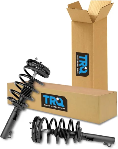 Vista 124 de TRQ - Conjunto de puntal delantero y resorte helicoidal (lados del conductor y del pasajero), para auto