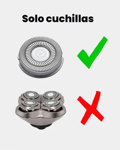 Vista 6 de Pitbull - Cuchilla de repuesto para cabezales de repuesto para afeitadora de calavera Pitbull Gold PRO, Pitbull Silver PRO, Pitbull Platinum PRO