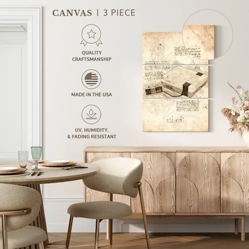 Vista 5 de ElephantStock - Juego de arte para pared de consola Nes - Lienzo vertical de varios paneles - Decoración de pared de sala de estar de 3 piezas