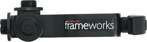 Vista 2 de Gator Frameworks Soporte para soportes de micrófono para hasta 4 accesorios (GFW-MIC-MULTIMOUNT)