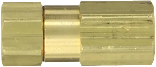 Vista 2 de Control Devices -IC25-AB Válvula de retención de latón, tipo de paleta, 1/4 "NPT hembra