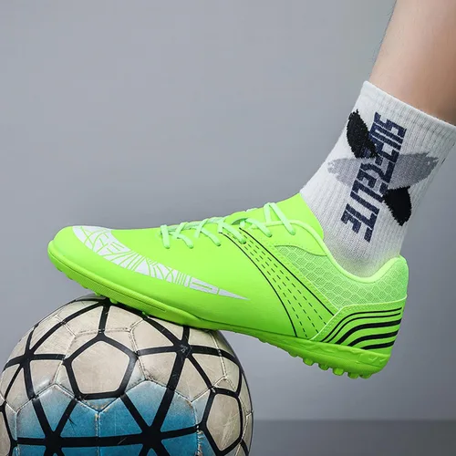 Vista 5 de Josaju Zapatos deportivos de fútbol para hombre y mujer, para deportes al aire libre, interiores, correr, caminar, zapatos de fútbol