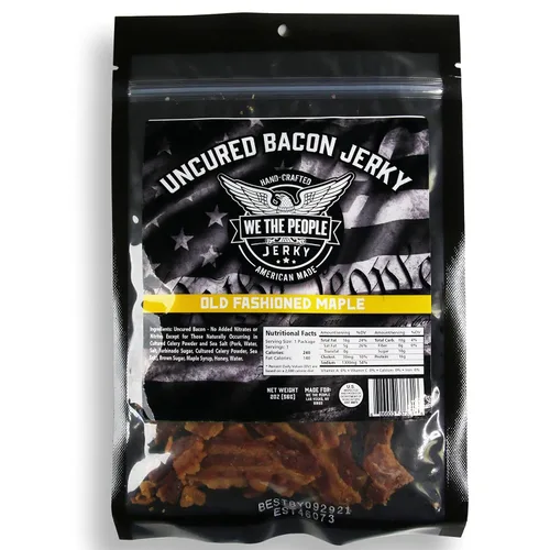 Vista 6 de We The People Fundas - Humo de madera de manzano - Cecina de tocino - Bolsa de 2 oz