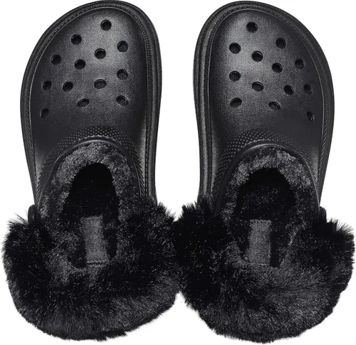 Vista 4 de Crocs Zueco unisex con forro para adultos