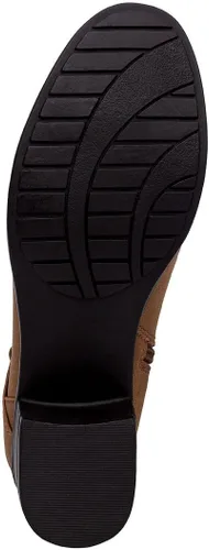 Vista 5 de Nautica Botas altas hasta la rodilla para mujer, elegantes botas de vestir con cremallera lateral para otoño e invierno, cómodas y fáciles de llevar