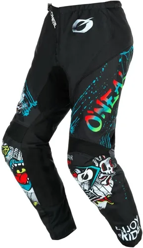 Vista 5 de MX Outfit O'Neal Element Rancid - Juego de pantalón y camisa para motocross en color neón, para niños/juveniles, conjunto de equipo de motocross