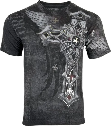Vista 2 de Xtreme Couture by Affliction Camiseta para hombre Battledome