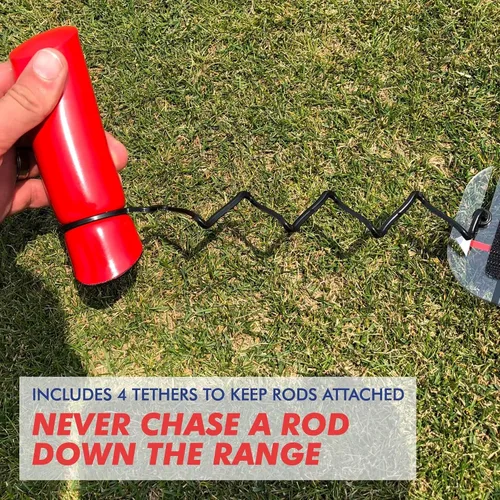 Vista 2 de EyeLine Golf Speed Trap - Build Confidence, Improve Your Swing with Slice and Hook Corrector, Swing Trainer, Path Aid, Greater Distance, Made in