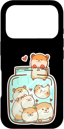Vista 30 de Hamsters in a Jar Cute Animal Hammy Owner Pet Lover Gift Case for iPhone 17
