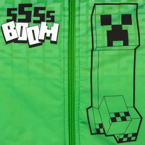 Vista 5 de Minecraft Chaqueta Bomber para niños chaqueta Bomber para niños