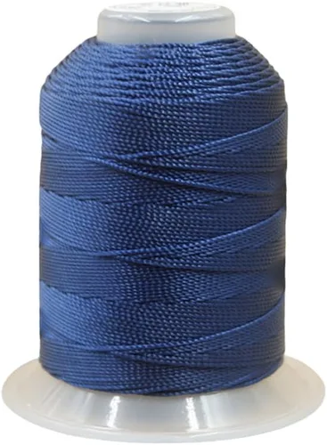 Vista 9 de Cuerda de seda torcida de poliéster de 0.039 in, 240 yardas, hilo de 3 capas para manualidades, macramé, colgantes, joyas, pulseras de la amistad