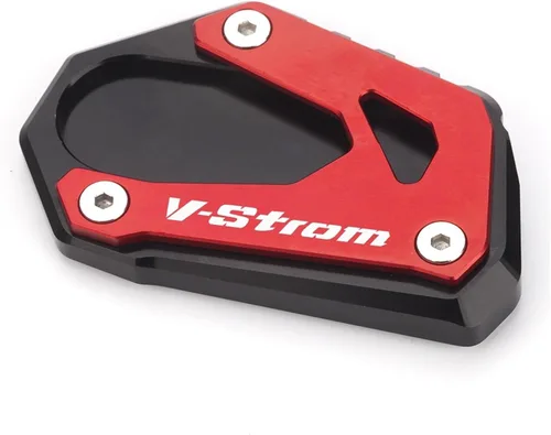 Vista 12 de Soporte lateral de pie para Suzuki para VStrom 1000 DL1000 para V-Strom 1000XT 2014 2020 2021 2022 (color A negro)