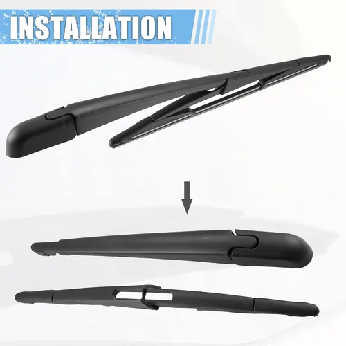 Vista 4 de X AUTOHAUX 1 juego de limpiaparabrisas trasero de 11 pulgadas y 12 pulgadas para Ford Edge para Lincoln MKX 2007-2014 9T4Z17526-A 9T4Z-17526-A