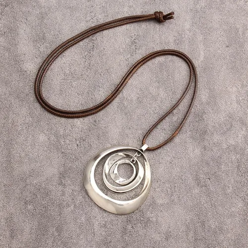 Vista 2 de Collares de cuentas de colores para mujer, collar de perlas turquesas, collar de cuentas de playa de verano, collares bohemios para mujer