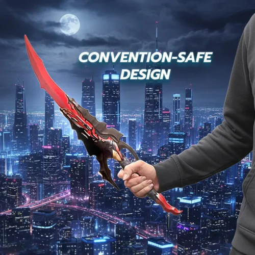 Vista 5 de Juego de accesorios de espuma de colmillo para cosplay, exhibición y LARP, accesorio de disfraz no funcional diseñado para juegos de roles