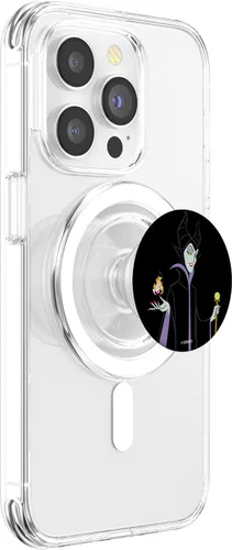 Vista 3 de Disney Retrato de maléfica de la Bella Durmiente PopSockets MagSafe PopGrip para iPhone