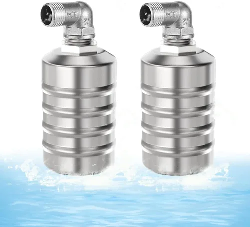 Vista 7 de Válvula de flotador de acero inoxidable 304 totalmente automática con control de nivel de agua, mini válvula de flotador de bola de apagado