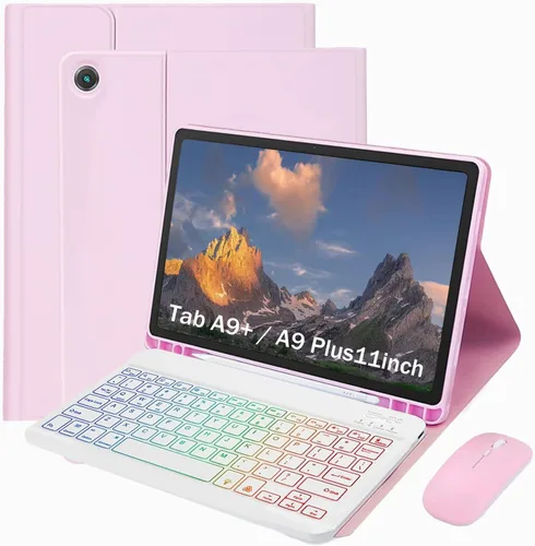 Vista 12 de Funda de teclado para Samsung Galaxy Tab A9 de 8,7 pulgadas