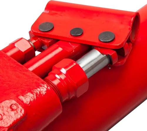 Vista 4 de BIG RED T30808 Torin - Gato hidráulico de largo ram con bomba de doble pistón y base Clevis
