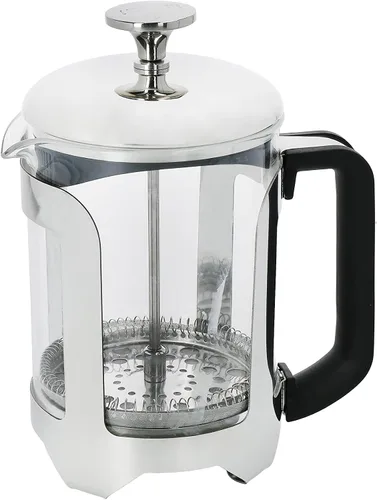 Vista 7 de La Cafetière Cafetera de prensa francesa de acero inoxidable Roma Cobre