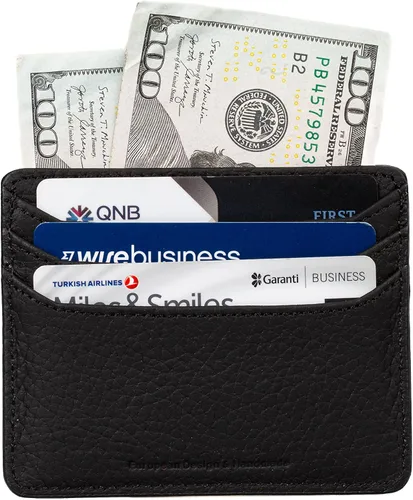 Vista 6 de Grande-3633 Fundas para Tarjetas, Negro, Minimalista