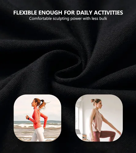 Vista 7 de Body moldeador para mujer control de abdomen BBL Fajas colombianas posparto cuerpo completo moldeador más delgado de cintura alta levantador