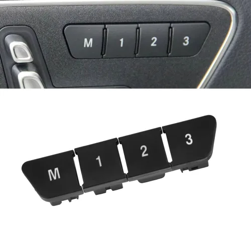 Vista 10 de Botones de interruptor de apertura de apertura de cerradura de puerta interior para Benz W204 W212 W166 Front Left Driver Side Door Lock Switch