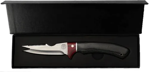 Vista 2 de Prince of Scots Cuchillo de barman Mango extragrande Acero premium, hoja multiusos, herramienta de barra