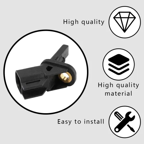 Vista 5 de deemars Sensor de velocidad de rueda ABS delantero izquierdo o derecho reemplaza al OEM #8M5T2B372AA 3M5T2B372AB 3M5T2B372BA, sensor de velocidad
