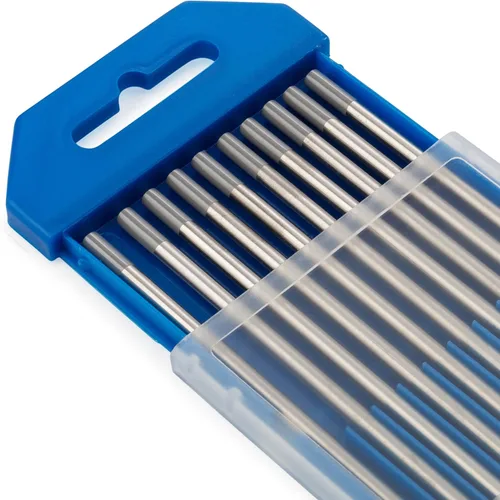 Vista 25 de Midwest Tungsten Service TIG Electrodos de soldadura de tungsteno paquete de 10 unidades (blanco - tungsteno con circonio 0.8% (WZ8, EWZ-0.8), 1/8