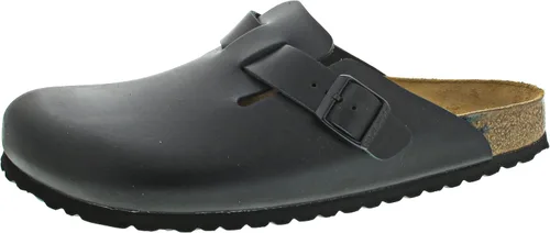 Vista 11 de Birkenstock Zuecos de gamuza Boston para mujer