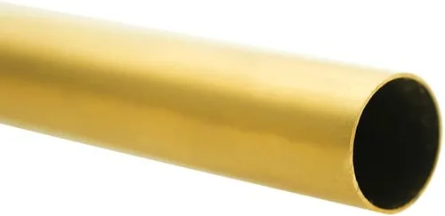 Vista 8 de H62 1/8 "(3 mm) Tubo de latón OD 0.020 in pared × 11.811 in de longitud tubo de latón sin costuras redondo, 2 piezas
