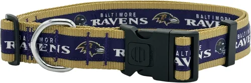 Vista 45 de Collar para mascotas Pets First con licencia NFL Arizona Cardinals, pequeño - Collar para perros resistente, fuerte y duradero. Disponible en 31