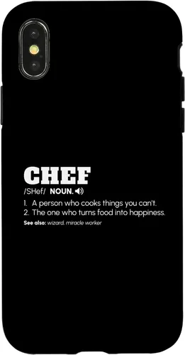 Vista 5 de Chef Definition Cook Pastry Chef Culinary Cooking Funny Gift Case for iPhone 16