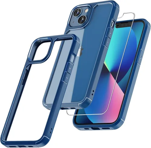 Vista 119 de TAURI Funda para iPhone 17, antiamarilleamiento con protector de pantalla, protección de grado militar, a prueba de golpes, delgada para iPhone 17