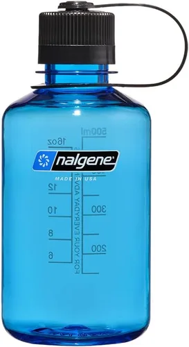 Vista 27 de Nalgene Botella de agua de boca estrecha de 16 onzas, amatista Slim Cup Holder Size, BPA-Free, Durable & Lightweight, Leak Sproof, Dishwasher