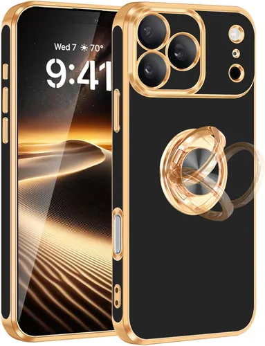 Vista 34 de Fingic Funda para iPhone 11, Funda para iPhone 11 con Soporte de Anillo [Soporte de Anillo Giratorio de 360° Base Magnética]