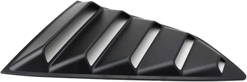 Vista 8 de iJDMTOY Ventana lateral trasera izquierda/derecha, con acabado negro para ventanilla lateral trasera, compatible con Chevy Camaro 2016 en adelante