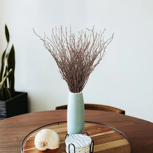 Vista 9 de Uieke 50 ramitas de abedul – Plantas secas naturales de 17 pulgadas, ramas de abedul decorativas para manualidades, palitos de abedul para jarrones
